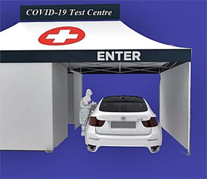 Всплывающая палатка - Центр тестирования COVID 19