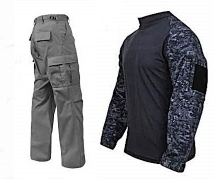 Conjunto Ropa Táctica Modelo Camisa USA - SOS Shop Online