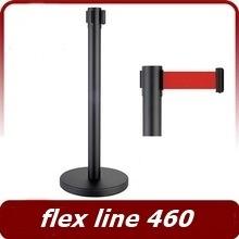 FLEX LINE 460 Asta nera con cintura rossa