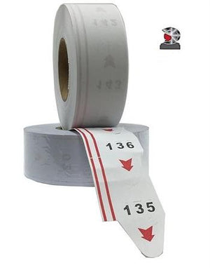5 x Rolls of Numbers for Dispenser