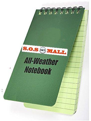 Water Resistant Notebooks 3 in a box