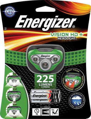 Lampe frontale LED Energizer Vision HD +
