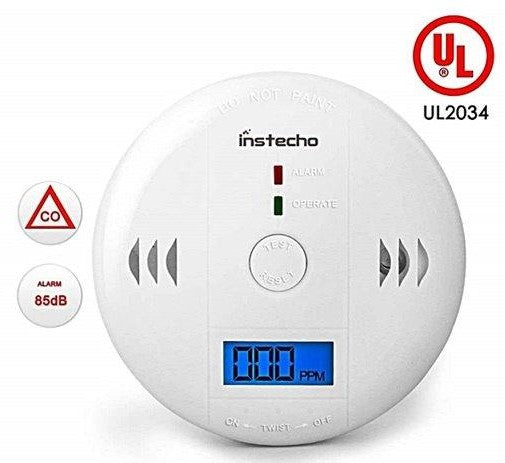Carbon Monoxide (CO) Detector and UL Monitor