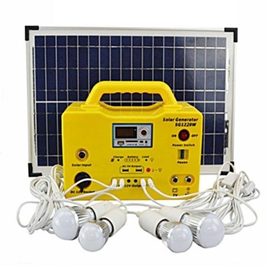 GIANT 1010 Emergency Solar Charging System