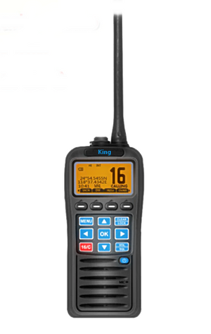 KING 38M Handheld radio with GPS + DSC
