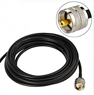 10 meter shielded VHF / UHF antenna extension cable