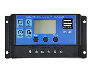 Контроллер заряда от солнечных батарей 12 / 24V 10A