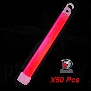 Roter Sticklight 50St