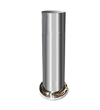 GIANT 300 Shiny Stainless Steel Strong Bollard